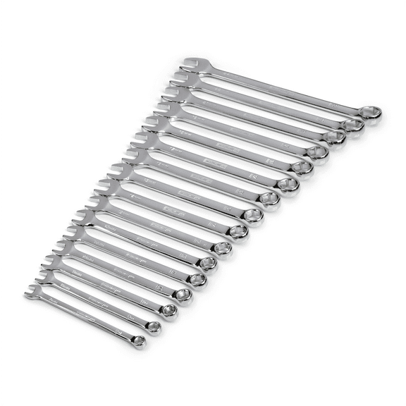 J S Products (steelman) 6-Point Metric Combination Wrench Set, 16-Piece