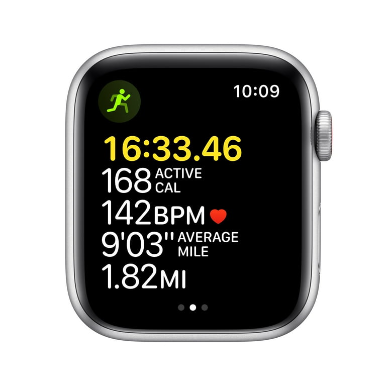 Apple Watch SE 1st Gen, GPS + Cellular, 44mm Silver Aluminum Apple Watch SE 1st Gen, GPS + Cellular, 44mm Silver Aluminum