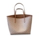 thumbnail image 2 of Qarigey Bolso de mano de PU con asa suave, bolso de hombro con cremallera de gran capacidad para mujer, con monedero, regalo de cumpleaños de vacaciones Bolsas de mensajero y de hombro Kaffee, 2 of 6