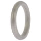 thumbnail image 2 of Anillo único de silicona con punta apilable para bodas - Plata de ROQ para mujer - Anillo de 5 mm, 2 of 2