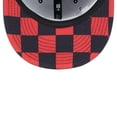 thumbnail image 5 of Men's New Era Black Boston Red Sox Checkered Undervisor 59FIFTY Fitted Hat, 5 of 5