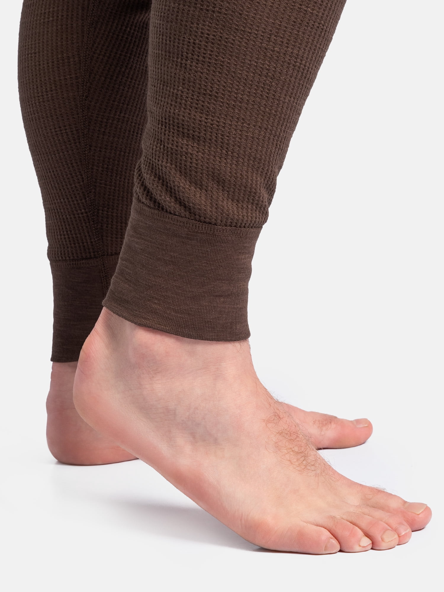 Fruit of the Loom Men's Slub Waffle Thermal Underwear Bottom, Sizes S-5XL