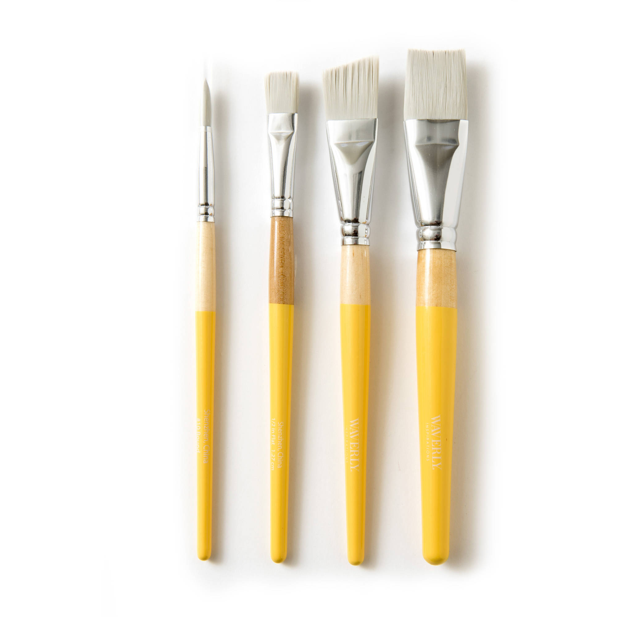 Waverly Inspirations Wide Brush Set, 4 Piece