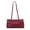 Burgundy, variant on MKF Collection Kaia Women’s Shoulder Bag Vegan Leather Crossbody Bag Handbag Purse by Mia K