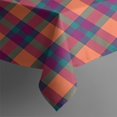 thumbnail image 4 of Multi Color Checkerboard Checkered Pattern Rectangle Tablecloth 60"x120",Waterproof Polyester Rectangle Table Cloth, Wipeable Spillproof Polyester Tablecloth for Dining, Camping, Indoor and Outdoor, 4 of 6