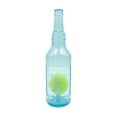 thumbnail image 3 of Juguete para perros con forma de botella de agua para masticadores agresivos, pelota de tenis incluida, juguete para perros chirriante, lindo juguete azul, 3 of 8