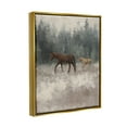 thumbnail image 3 of Stupell Foal Horses Countryside Gallop Animals & Insects Painting Gold Floater Framed Art Print Wall Art, 3 of 6