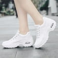 thumbnail image 2 of Orthopedic Running Shoes for Women Comfortable Knitted Air Cushion Arch Support Walking Work Fashion Sneakers, 2 of 5