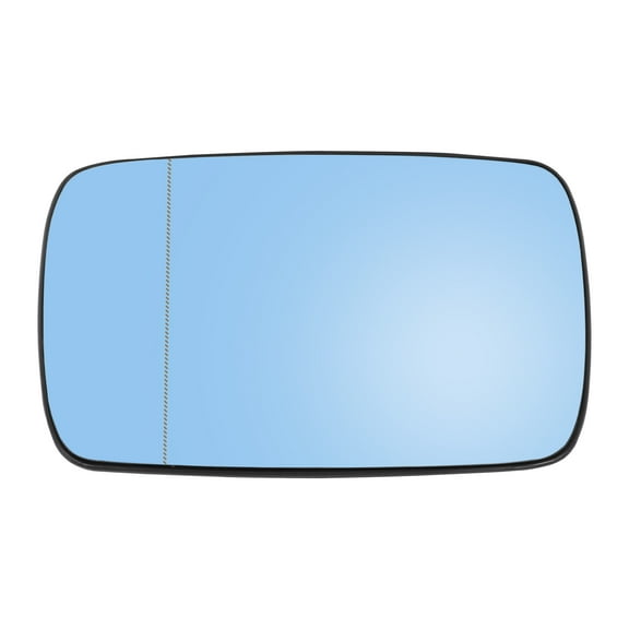REGALWOVEN Car Left Driver Side Mirror Glass with Backing Plate Heated for BMW E39 E46 330i 325i 525i