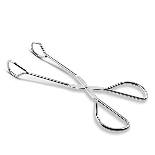 Food Tongs, Hiash Heavy Duty Stainless Steel Kitchen Tongs for Cooking