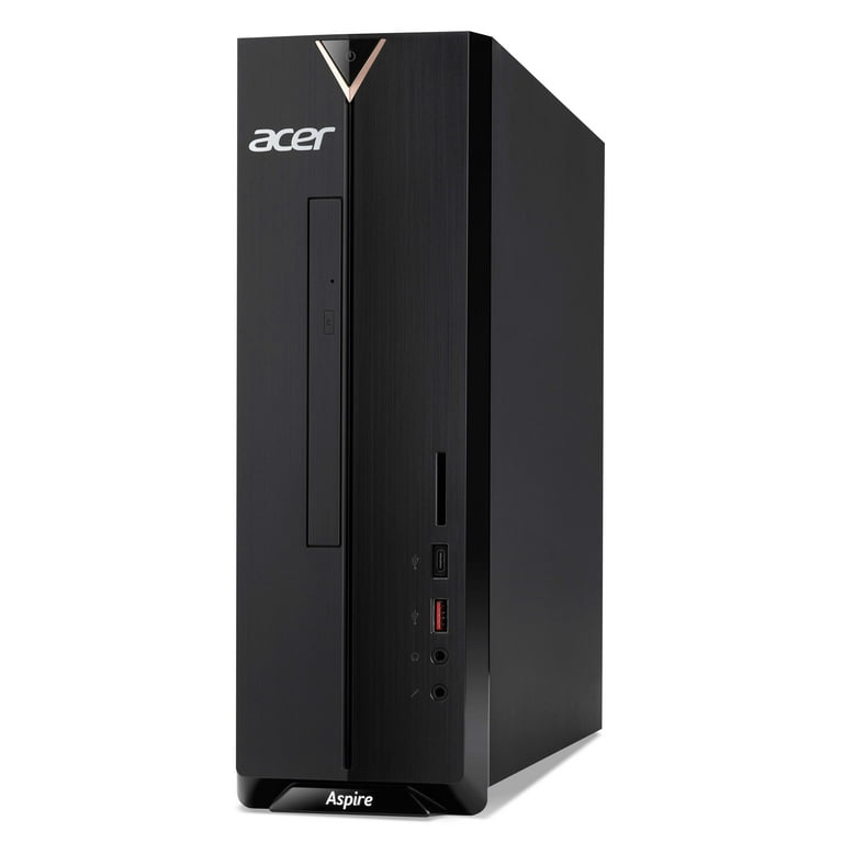 Acer Aspire Desktop, 11th Gen Intel Core i5-11400 6-Core Processor, Intel  UHD Graphics 730, 8GB DDR4, 512GB NVMe M.2 SSD, Black, Windows 10 Home,