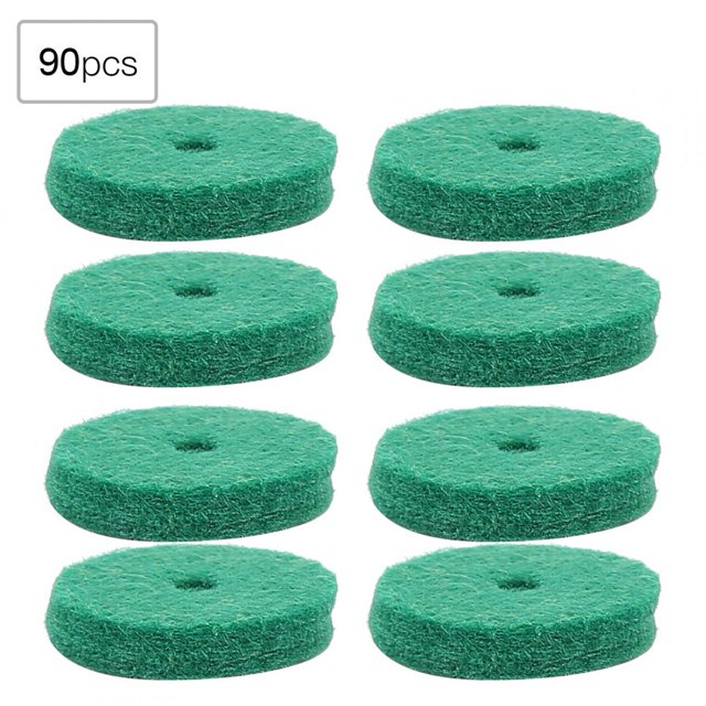 Comfortable Piano Leveling Key Washers, Felt Piano Washers, Green Lightweight For Piano Leveling Key