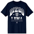 thumbnail image 5 of USSF X USMNTPA Diego Luna Logo Icons Adult Navy Crew Neck Short Sleeve T-shirt-3XL, 5 of 7