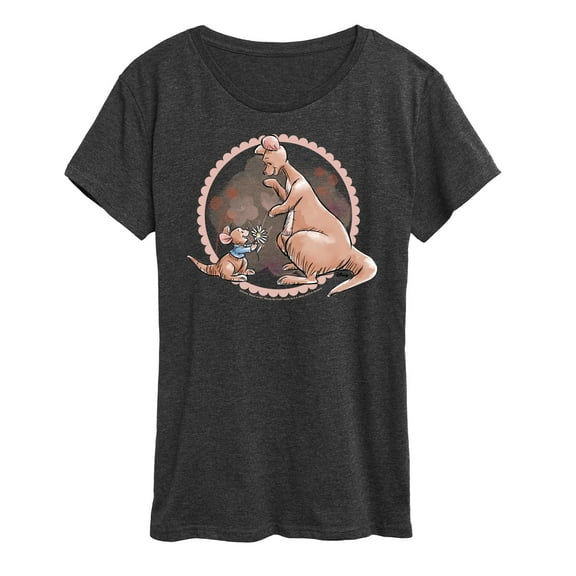 Winnie the Pooh -  Kanga And Roo Field - Women's Short Sleeve Graphic T-Shirt