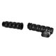 thumbnail image 4 of Cubierta de manillar de motocicleta de aluminio antideslizante, 2 uds., 25mm, compatible con Yamaha, color negro, 4 of 5