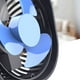 thumbnail image 5 of Ventilador de refrigeración de escritorio Tablero de mesa con alimentación por USB de bajo ruido 3 engranajes Mini ventilador eléctrico para el hotel de oficina en casa, negro Scienceny HA5879-02B, 5 of 6