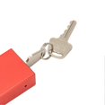 thumbnail image 1 of Safety Padlock 38mm Red Anodizing Engineering Aluminum Alloy Lockout Tagout Lock with 2 Keys, 1 of 2
