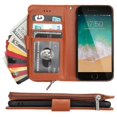 thumbnail image 2 of Iphone 7 Plus 8 Plus Case Wallet With Lanyard Card Holder Pu Leather, 2 of 5