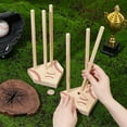 thumbnail image 3 of PH 2 Sets Baseball Ring Display Stand Wooden Baseball Ring Display Organizer Championship Ring Holder Wooden Softball Ring Holder Baseball Gifts for Sports Ball Lovers, 3 of 5
