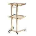 thumbnail image 5 of Gold Rolling Trolley Cart Tray Hair Beauty Salon Spa Storage Equipment Organizer, 5 of 7