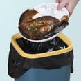 thumbnail image 6 of 50PCS 4 Gallon Black Trash Bags, Heavy Duty Leak-Proof Garbage Bags for Kitchen, 17.7" x 19.7", 6 of 7