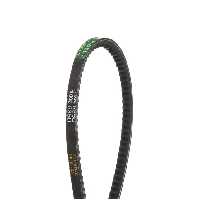 Unique Bargains 635mm Inner Girth 10mm Width Cogged V Belts, Rubber, for Power Transmission