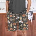 thumbnail image 7 of GZHJMY Dog Pajama Pants Short for Men, Lounge Pants Lightweight Men Pajama Bottoms with Drawstring Pockets, Christmas New Year Birthday Gifts, Medium, 7 of 7