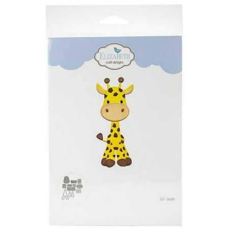 UPC: 0810003530578 | Elizabeth Craft Designs EC1619 1.4 x 3.8 in. Giraffe Metal Die
