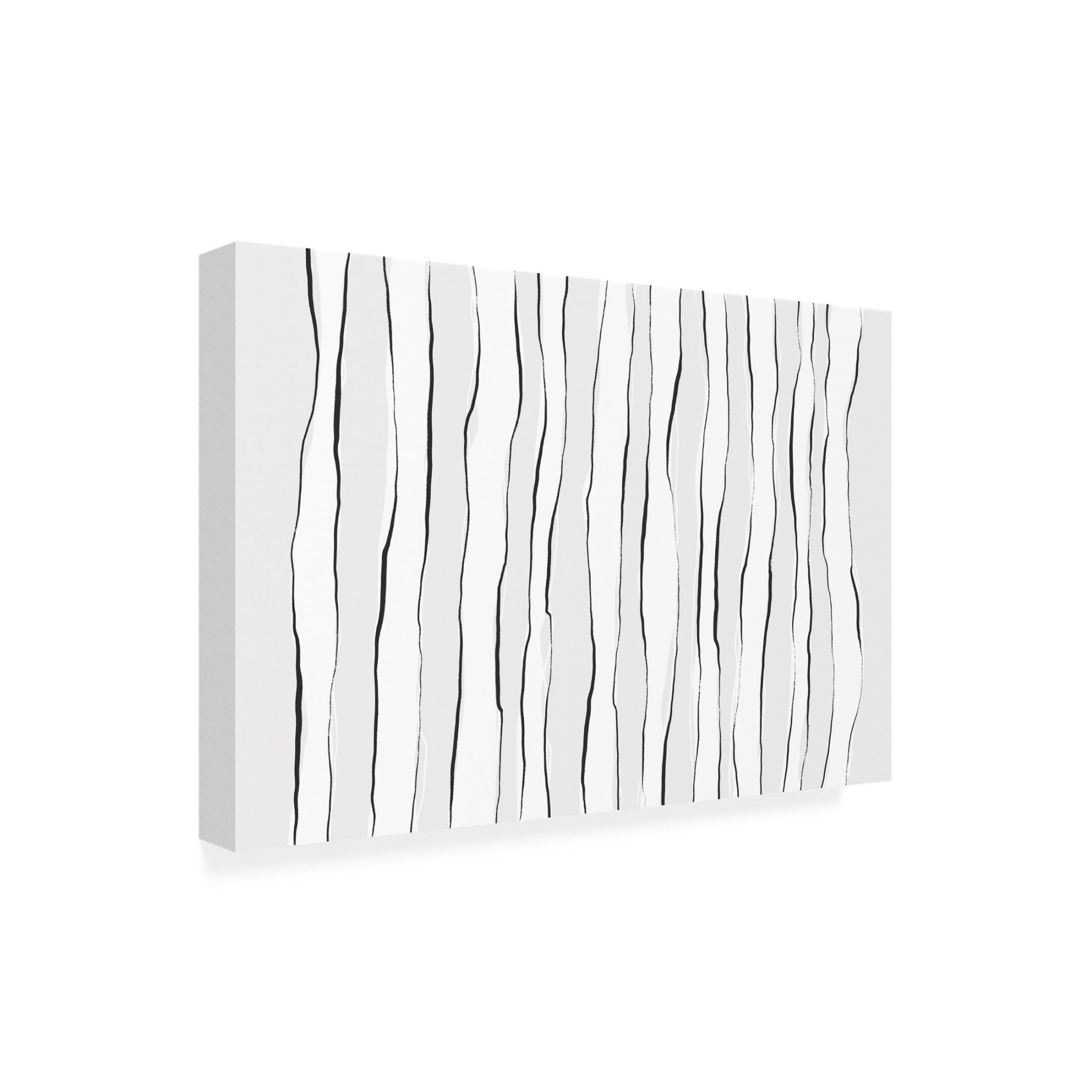 Trademark Fine Art uplusmestudio Line on Line Canvas Wall Art