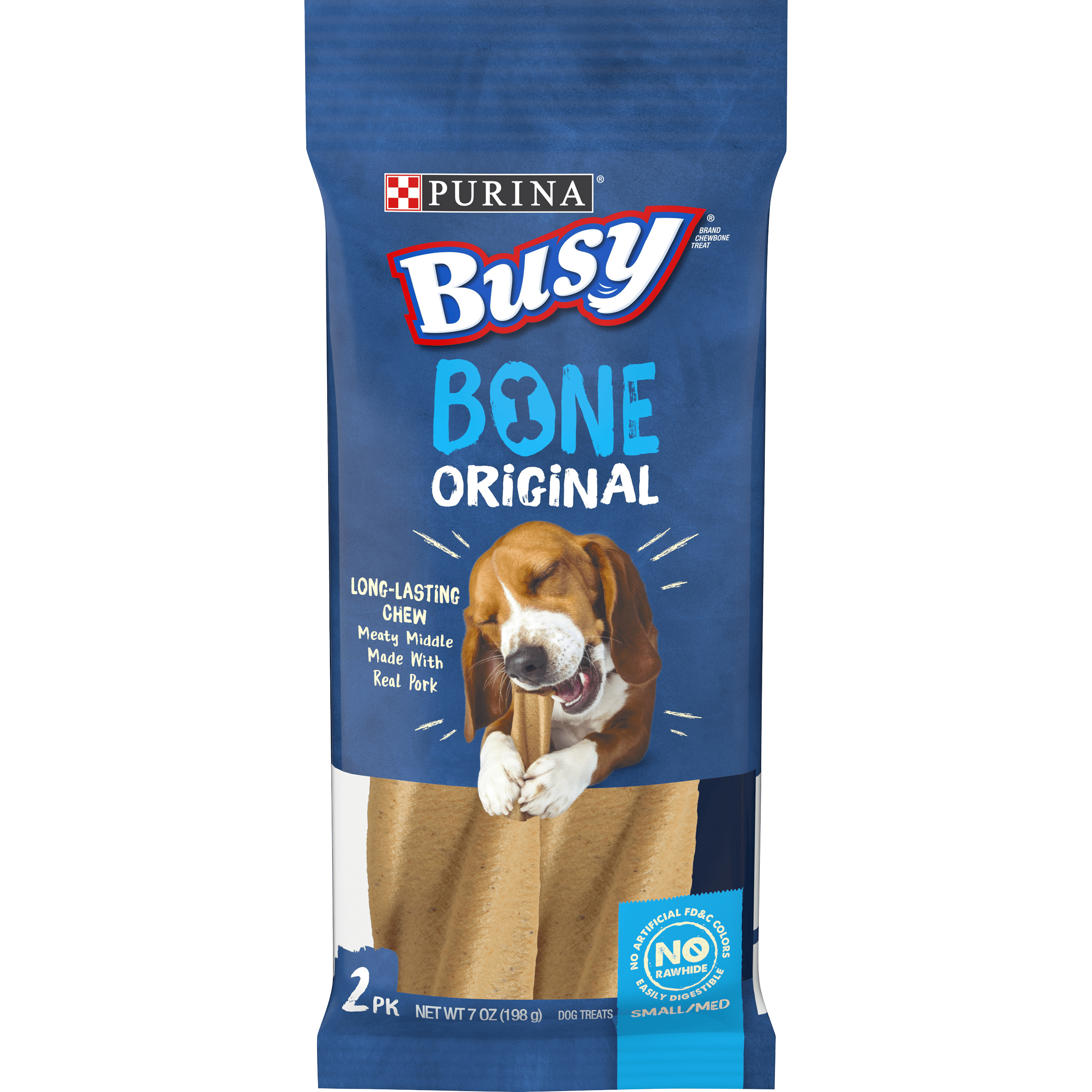 Purina Busy Small/Medium Dog Bones, Original 2 ct. Pouch