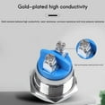 thumbnail image 2 of 16mm High Round Momentary Metal Push Button Switch, 2 of 4