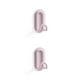 thumbnail image 3 of Injueey Gancho en forma de U Ganchos fuertes Sin perforaciones Conveniente Instalación simple Soporte para colgar Accesorios de baño Cocina Rosa 2piezas, 3 of 6