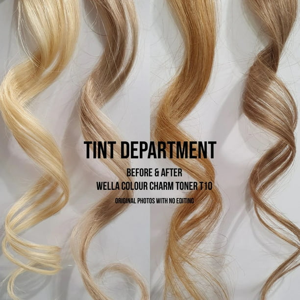 Beige Blonde Wella Hair + Developer 3.6oz - Walmart.com