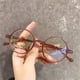 thumbnail image 5 of Gafas de lectura retro de tres colores con montura redonda pequeña, antifatiga, unisex, retro, 5 of 5