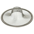Peerless 2pc Mesh Drain Strainer, Stainless Steel Catcher, Fits Most
