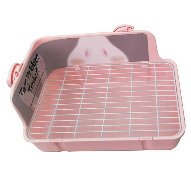 Jaula/orinal/baño/cama/establo/recipiente/para limpieza ... Rosado
