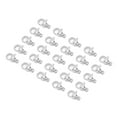 thumbnail image 4 of Lobster Clips, Stainless Steel Wide Uses Lobster Claw Clasps Easy To Open Close  For Necklaces For Bracelets Steel Color, 4 of 8