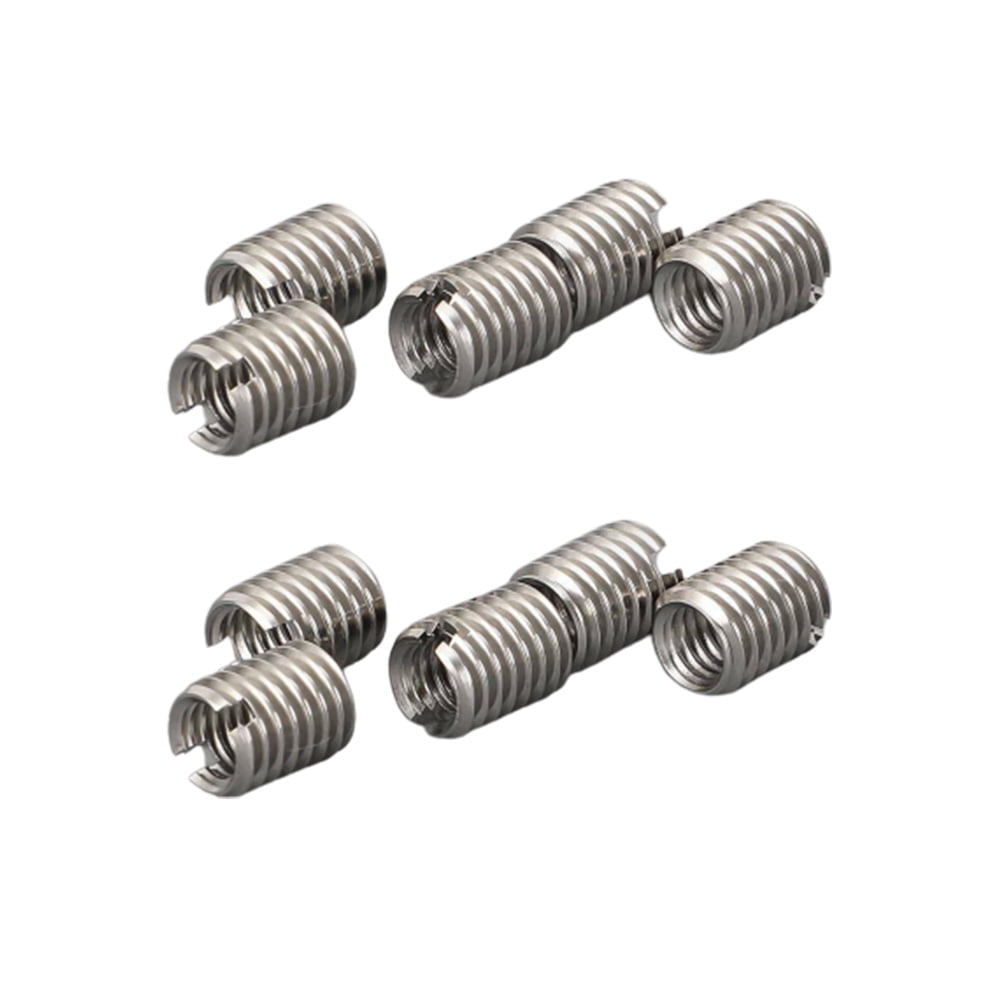 Mingyiq 10Pcs Stainless Steel Thread Adapter Female Thread Reducer