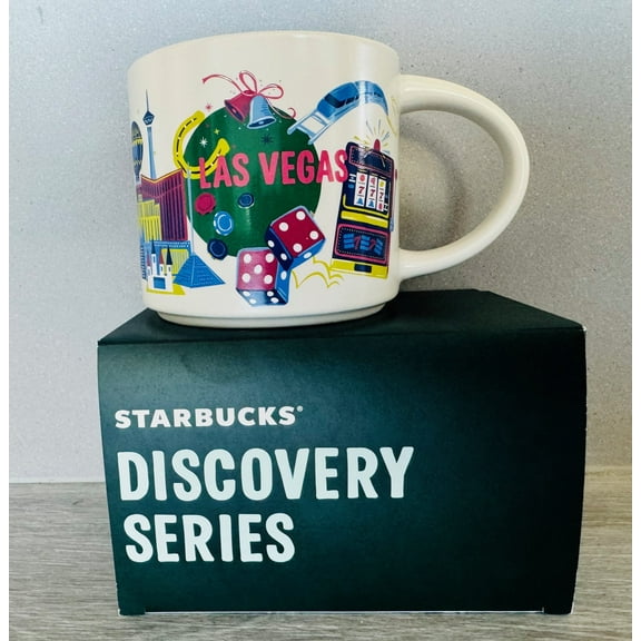 Starbucks 14 oz Las Vegas Discovery Series Ceramic Coffee Mug