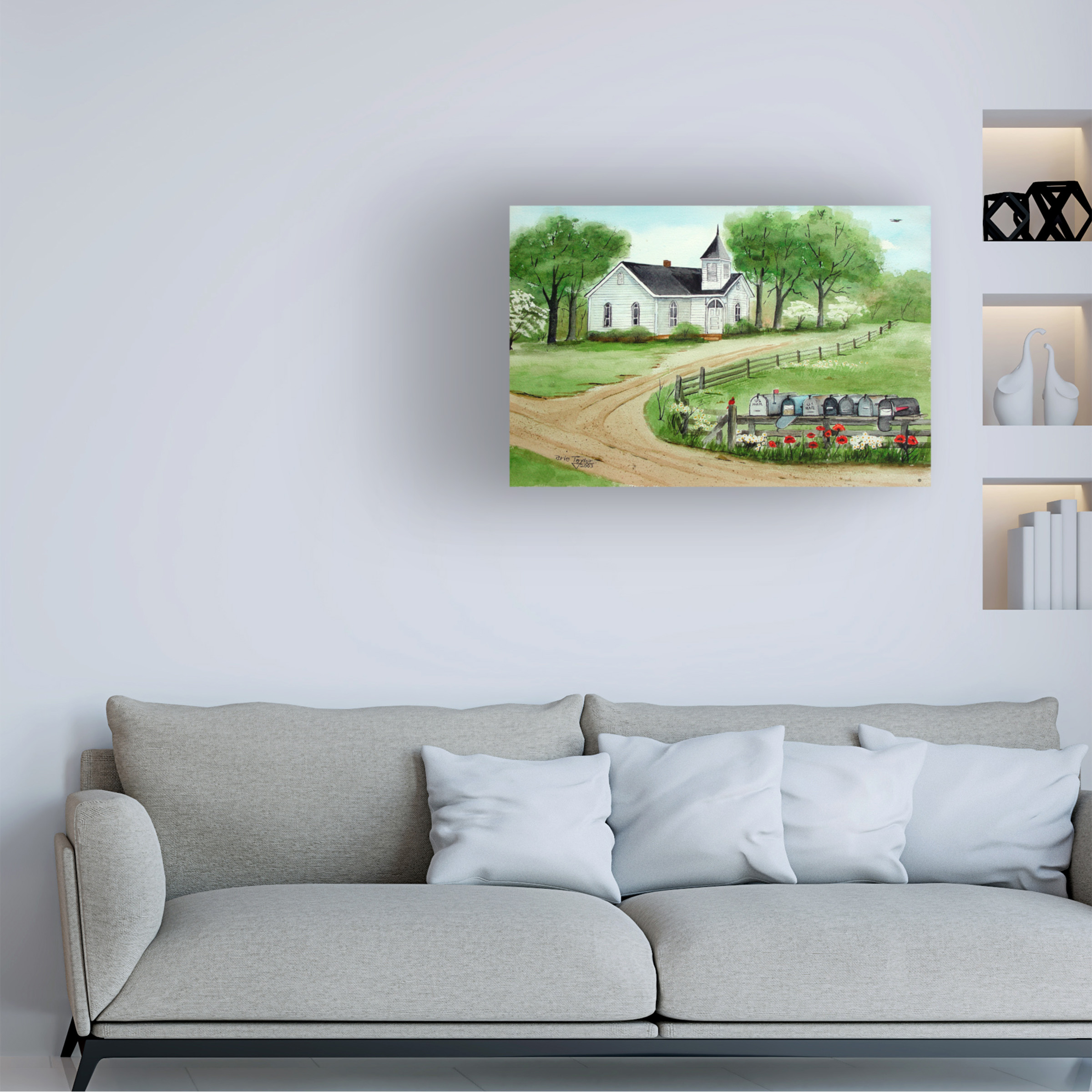 Trademark Fine Art 'Plateau Methodist 2' Canvas Art by Arie Reinhardt Taylor