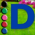 thumbnail image 1 of Advanced Graphics 3398 20 x 15 Po Lettre D Yard Signe&44; Noir, 1 of 1
