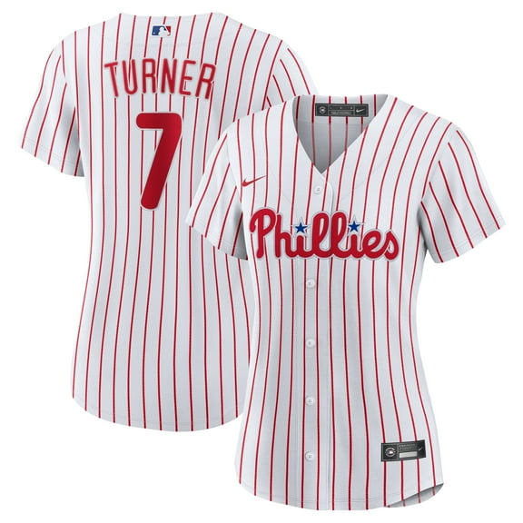 Women's Nike Trea Turner White Philadelphia Phillies Home Replica Player Jersey