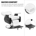 thumbnail image 5 of Sillón Barbero Onof  BC-001 Hidráulico Silla Estética Color Blanco, 5 of 5