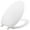 White, variant on Bemis 170000E longated Closed Front Toilet Seat with Cover in White