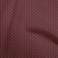 thumbnail image 1 of oneOone Cotton Flex Maroon Fabric Asian Block Craft Projects Decor Fabric Printed By The Yard 40 Inch Wide, 1 of 4