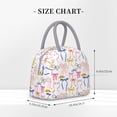 thumbnail image 2 of Fotbe bow ribbons Pattern Lunch Bag , Insulated Lunch Box, Small Leakproof Cooler Food Lunch Containers Reusable Lunch Tote Bags, 2 of 6