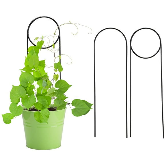 Plant Stand Metal Fixing Rod 3pcs For Climbing Plants Durable Solid Gardening Supplies Iron
