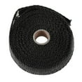 New 2.5CM 5M Roll Fiberglass Exhaust Header Pipe Heat Wrap Tape + 4 Ties Kit Hot