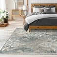 thumbnail image 2 of Area Rug 5x7 - Vintage Carpet for Living Room, Non-Slip Machine Washable Rug 5x7 for Hallway Kitchen, Low Pile Print Floral Rugs for Bedroom Home Office Farmhouse Decor, Damask, 2 of 7