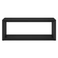 thumbnail image 2 of Henn&Hart Table Basse en Bois d'Ingénierie 48"W Finition Grain Noir, 2 of 8